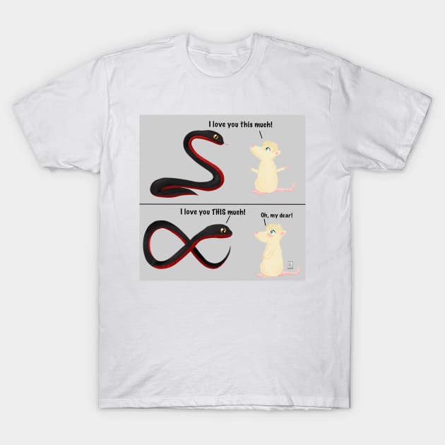 Infinite love T-Shirt by AC Salva